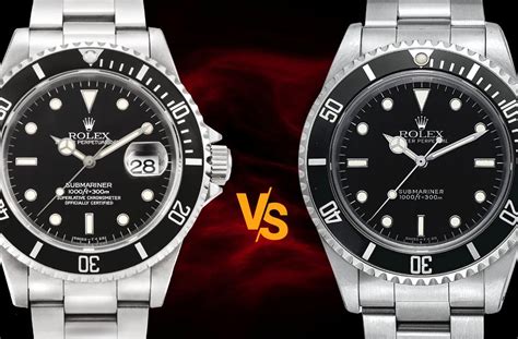 rolex submariner date vs no date|rolex no date submariner 2021.